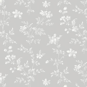 Borastapeter|Wallpaper elegant grey white cream small flowers|Wallpaper