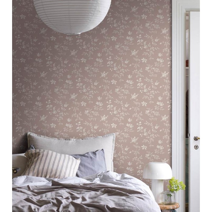 Papel pintado flores de pradera estilo rural relajante - Borastapeter Timeless Traditions 3275