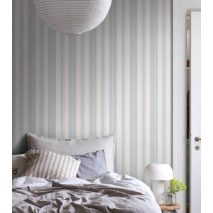 Eijffinger|Retro-modern orange striped wallpaper|Stripes 2