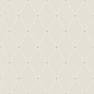 Casamance|Papier peint géométrique losanges bronze doré éclat métallique|Losanges