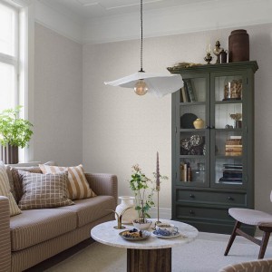Casamance|Wallpaper wood herringbone green|Wallpaper 2
