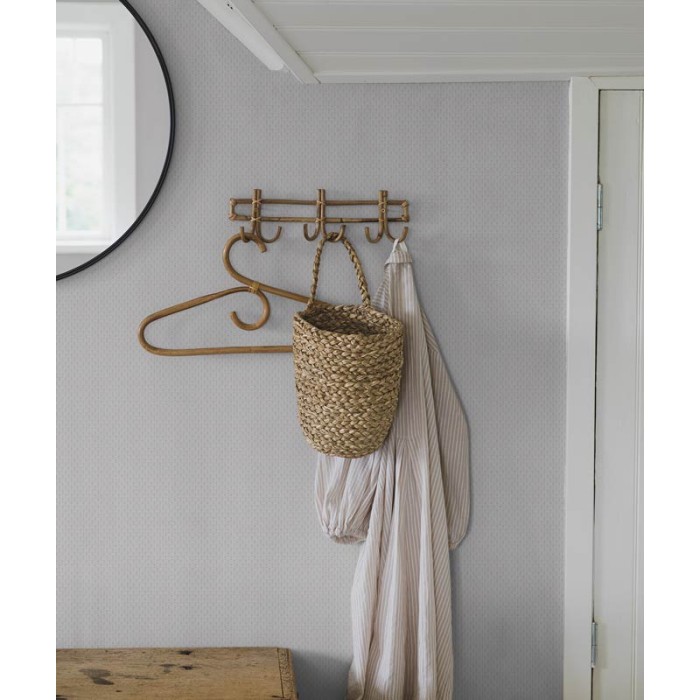 Borastapeter|Papel pintado enrejado con puntos dorados estilo clásico contemporáneo|Papel Pintado