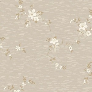 Elitis|Papier peint artisanal à texture d’osier brun chocolat|Papier Peint