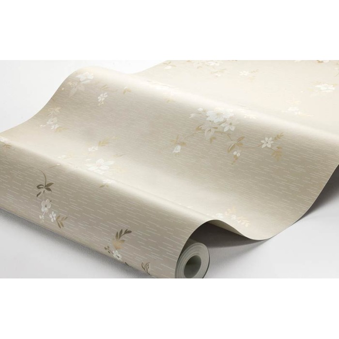 Borastapeter|Papel pintado floral ramilletes estilo clásico sereno|Papel Pintado