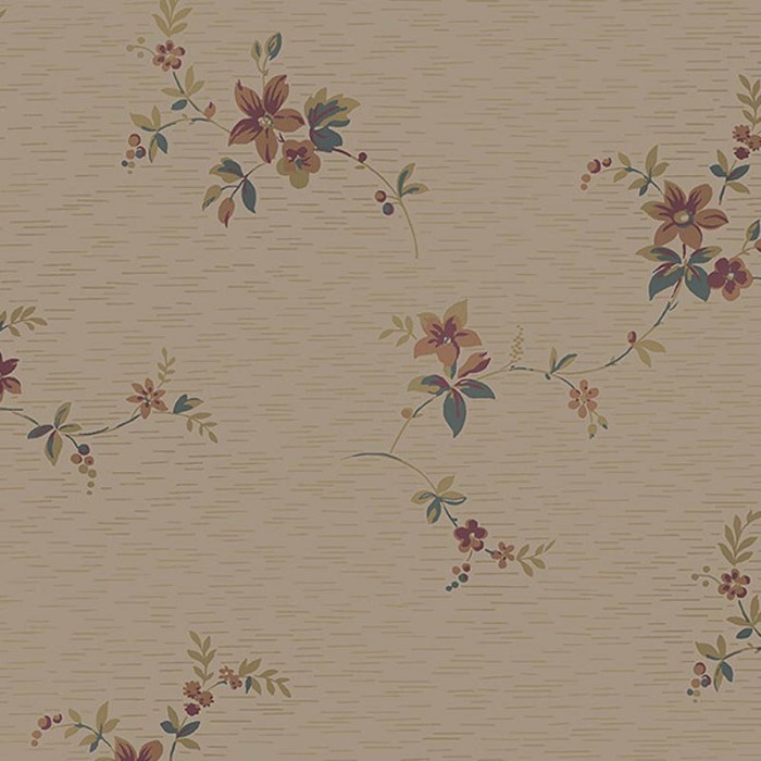 Borastapeter|Papel pintado floral ramilletes estilo clásico contemporáneo|Papel Pintado