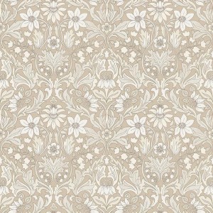 Versace|Wallpaper Versace floral ornamental cream, gold and black|Damask