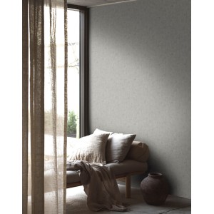 Eijffinger|Japanese wallpaper with ginkgo leaves in brown|Wallpaper 2