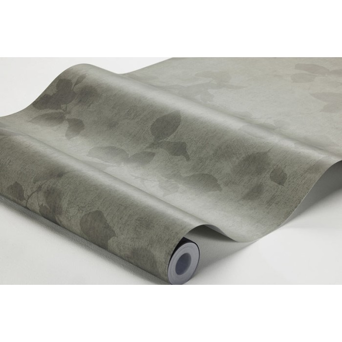 Borastapeter|Papel pintado hojas ramas estilo escandinavo en verde oscuro|Papel Pintado