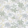 Borastapeter|Papel pintado floral bosque estilo escandinavo en blanco y verde|Papel Pintado