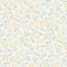 Borastapeter|Papier peint floral roses sauvages style classique contemporain jaune vert|Scandinave