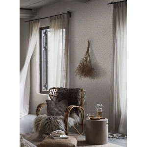 Casadeco|Papier peint moderne à rayures zébrées blanc et vert|Scandinave 2