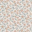 Borastapeter|Tapete Wildrosen floral klassisch zeitgenössisch rot grün Stil|Tapeten