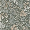 Borastapeter|Papel pintado floral pradera estilo nórdico clásico en marrón y gris|Papel Pintado