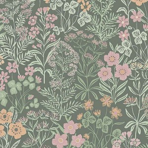 As Creation|Wallpaper banana leaves jungle white cream, gold|Wallpaper