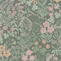 Borastapeter|Wallpaper dark green Scandinavian style meadow floral|Wallpaper