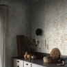 Borastapeter|Papier peint floral prairie style scandinave blanc crème|Scandinave