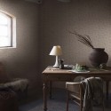 Borastapeter|Tapete groß floral Textiloptik skandinavisch braun beige Stil|Tapeten