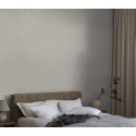 Borastapeter|Tapete groß floral Textiloptik skandinavisch warmgrau Stil|Tapeten