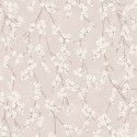 Borastapeter|Papier peint floral pommier style romantique scandinave rose clair|Papier Peint