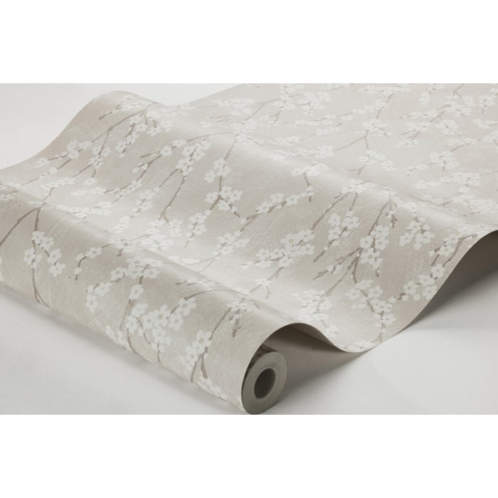 Borastapeter|Papier peint floral pommier style romantique scandinave rose clair|Papier Peint