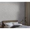Borastapeter|Papier peint floral pommier style scandinave élégant gris blanc|Oriental