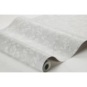 Borastapeter|Papier peint floral pommier style scandinave élégant gris blanc|Oriental