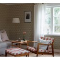 Borastapeter|Wallpaper golden brown classic Scandinavian style floral trellis|Damask