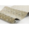Borastapeter|Papier peint treillis floral style classique scandinave brun doré|Damas