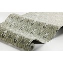 Borastapeter|Wallpaper green white rustic Scandinavian style floral trellis|Art Deco