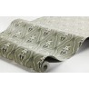 Borastapeter|Papel pintado enrejado floral estilo escandinavo rústico en verde y blanco|Art Deco