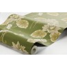 Borastapeter|Papel pintado nenúfares Art Nouveau estilo escandinavo en verde y rosa|Papel Pintado