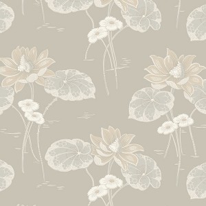 Eijffinger|Papier peint branches silhouettées vert rustique|Papier Peint