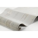 Borastapeter|Papier peint rayures verticales Art Nouveau gris lila|Art Déco