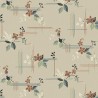 Borastapeter|Tapete floral stilisiert orientalisch beige terrakotta Stil|Orientalisch