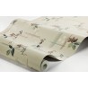 Borastapeter|Papier peint floral stylisé style oriental beige terre cuite|Oriental
