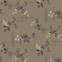 Borastapeter|Wallpaper brown burgundy classic style geometric floral|Oriental
