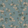 Borastapeter|Wallpaper pastel blue oriental style cherry floral|Wallpaper