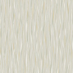 Borastapeter|Papier peint géométrique vagues style années gris bleu-vert|Minimaliste