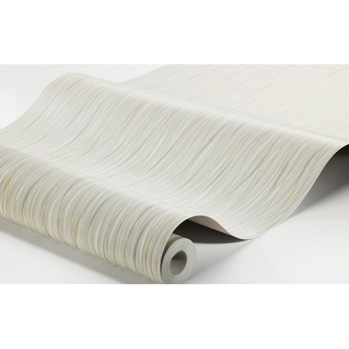 Borastapeter|Papier peint géométrique vagues style scandinave gris vert|Minimaliste