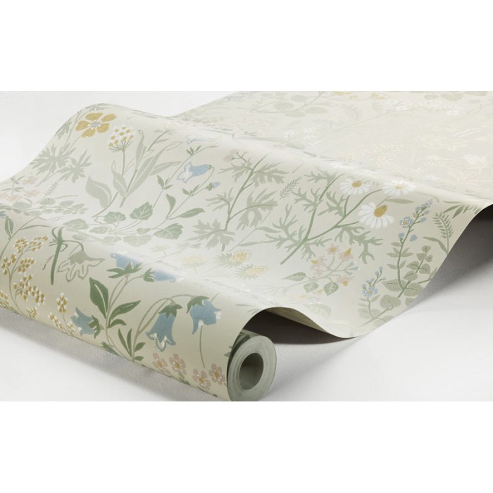 Borastapeter|Papel pintado floral pradera estilo escandinavo en tonos pastel|Papel Pintado