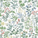 Borastapeter|Wallpaper multicolor Scandinavian style meadow floral|Wallpaper