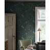 Borastapeter|Tapete Wiesenblumen floral romantisch mitternachtsblau Stil|Tapeten