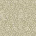 Borastapeter|Papier peint floral sinueux style art nouveau vert gris|Papier Peint