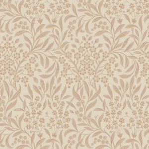 Papeldecor|Wallpaper blue-gold floral gloss on black|Wallpaper