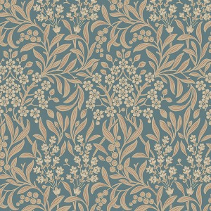 Papeldecor|Modern Interwoven Art Deco Blue and Green Wallpaper|Wallpaper