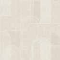 Borastapeter|Papel pintado geométrico arcos estilo clásico contemporáneo en beige|Contemporáneo