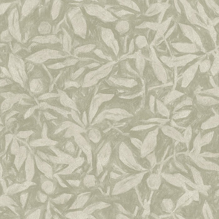 Borastapeter|Papel pintado follaje estilo escandinavo contemporáneo en verde claro|Papel Pintado