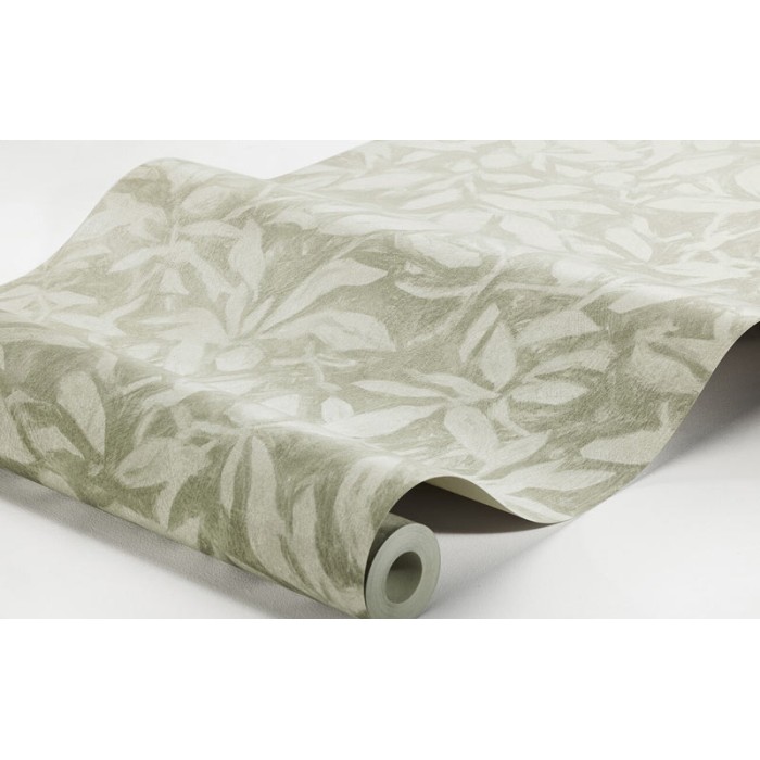 Borastapeter|Wallpaper contemporary Scandinavian style foliage in light green|Wallpaper