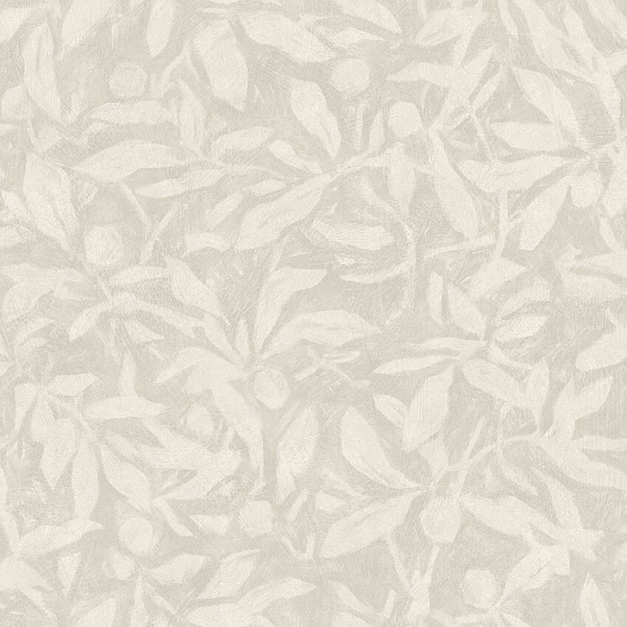 Borastapeter|Papel pintado follaje estilo escandinavo clásico en beige grisáceo|Papel Pintado