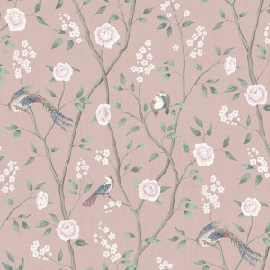 As Creation|Papier Peint petites fleurs romantiques beige, rose|Romantique